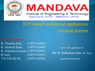 IOT Based Industrial Appliances Control System Project