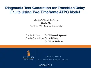 Diagnostic Test Generation for Transition Delay Faults in VLSI: Thesis Defense Insights