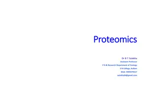 Understanding Proteomics and Protein Structure Prediction