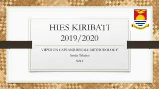 Enhancing Data Collection Efficiency Through Technology in Kiribati