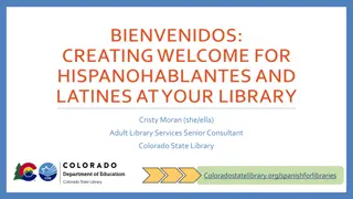 Creating a Welcoming Environment for Hispanic Communities at Your Library