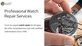 Watch Repair