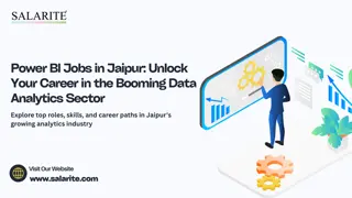 Power BI Jobs in Jaipur Unlock Your Career in the Booming Data Analytics Sector