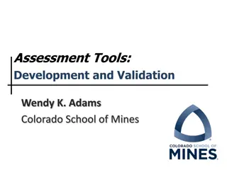 Formative Assessment Tools Development and Validation in Education