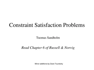 Exploring Constraint Satisfaction Problems in AI