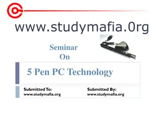 Innovative Pen-Style Personal Networking Gadget: P-ISM Technology Overview