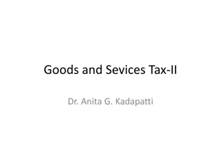 Understanding Goods and Services Tax - II with Dr. Anita G. Kadapatti