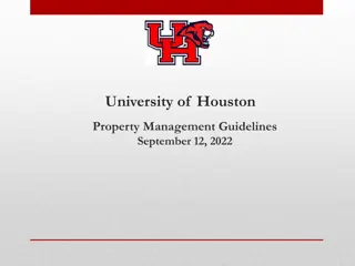 Effective University of Houston Property Management Guidelines