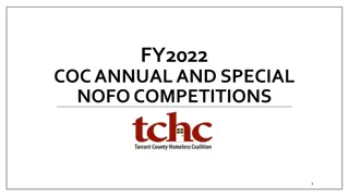 CoC Program FY2022 Special NOFO Competitions