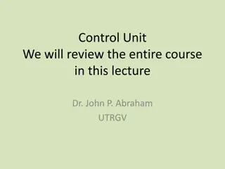 Understanding the Control Unit in CPU Architecture