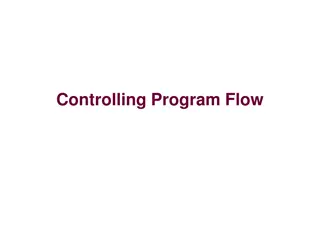 Understanding Program Flow Control in Computer Systems