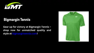 Enhance Your Game with a Comfortable Tennis Apparel