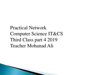 Practical Network Computer Science IT & CS Third Class 2019