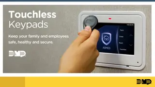 Touchless Keypads for Enhanced Safety and Security During the Pandemic