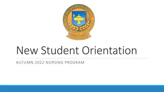 New Student Orientation Autumn 2022 Nursing Program at Columbus State Community College