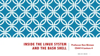 Exploring Linux System and Bash Shell for Enhanced Performance