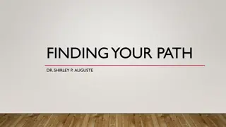 Finding Your Path with Dr. Shirley P. Auguste