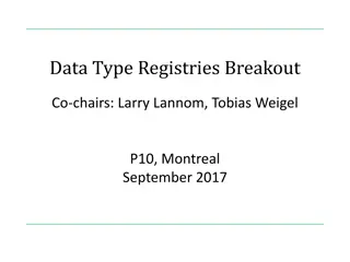 Assumptions in Data Sharing and Registry System Development