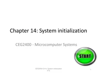 Understanding System Initialization in Microcomputer Systems