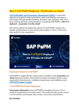 Top SAP PaPM Course Online | Training Institute in Hyderabad