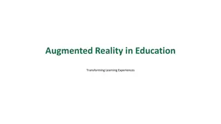 Revolutionizing Education Through Augmented Reality