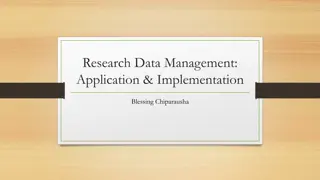 Effective Research Data Management: Strategies and Tools