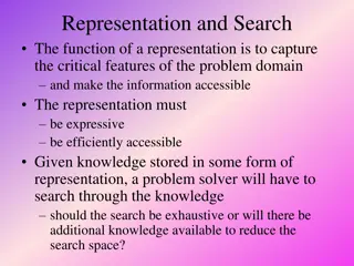Understanding Representation and Search Techniques