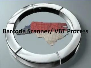 Optical Scan Voting Equipment with VBT Barcode Scanners