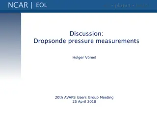 Understanding Dropsonde Pressure Measurements and Corrections