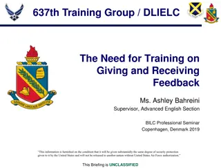 Understanding Feedback in Learning Environments