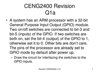 ARM Processor Interfacing and Programming for Microcontroller Systems