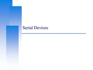 Understanding Serial Devices in Computer Centers at NCTU