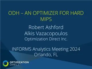 Large Scale Optimization Challenges and ODHeuristics Solution
