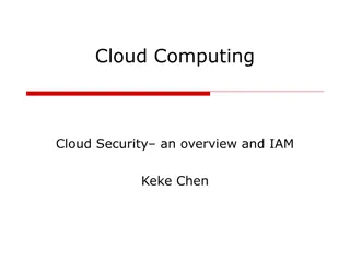 Understanding Cloud Security and IAM Components