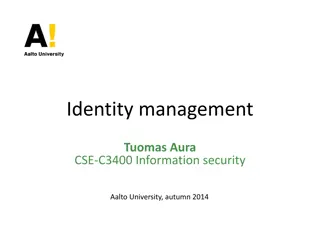 Understanding Identity Management in Information Security