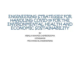 Engineering Strategies for COVID-19: Environmental Health & Sustainability