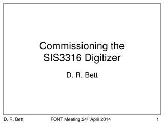 Advanced Commissioning Plan for SIS3316 Digitizer