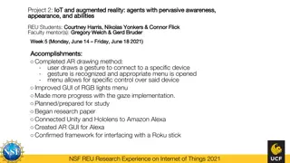 IoT and Augmented Reality Agents with Pervasive Awareness