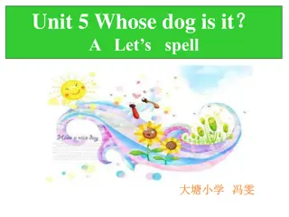 Fun English Chanting and Spelling Activities for Kids