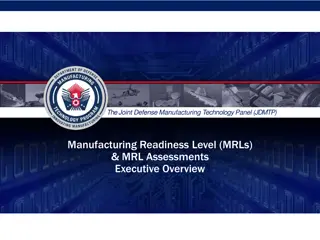Understanding Manufacturing Readiness Levels (MRLs) in Defense Acquisition Phases