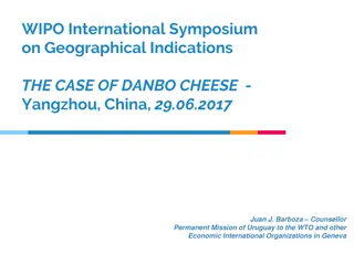 Danbo Cheese Geographical Indications Symposium Overview