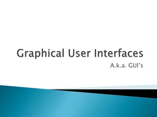 Understanding GUI Development in Java