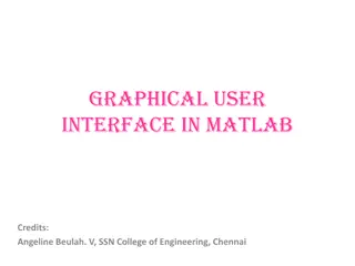 Creating Graphical User Interfaces in MATLAB - Step-by-Step Guide
