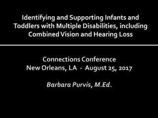 Supporting Infants and Toddlers with Multiple Disabilities: Strategies and Resources