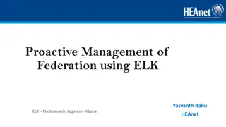 Proactive Federation Management with ELK for Enhanced Performance