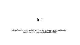 Understanding the Layers and Stages of IoT Architecture