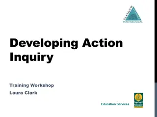 Action Inquiry Training Workshop for Professional Development