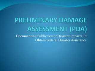 Understanding Public Sector Disaster Impacts for Federal Assistance