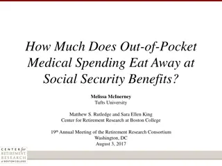 Social Security and Out-of-Pocket Medical Costs Impact on Retirees