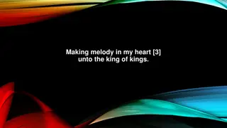 Unique Dance Routine: Making Melody in My Heart [3] Unto the King of Kings